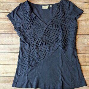 Deletta Short Sleeve T Shirt Navy Blue Small